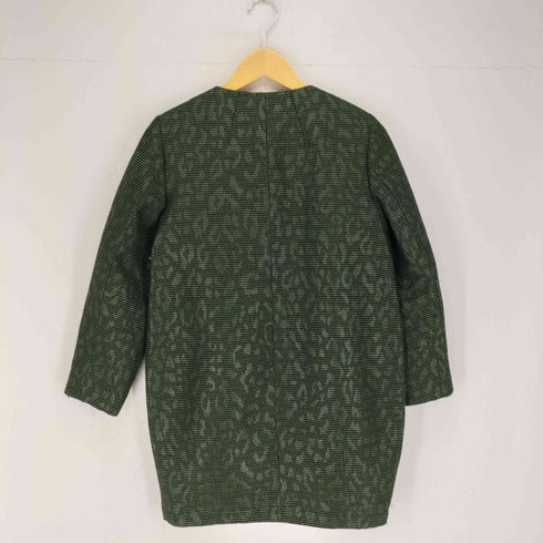 トップショップ TOPSHOP スナップボタンノーカラーコート レディース  34